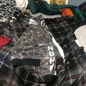 Black & white BAPE X NBHD